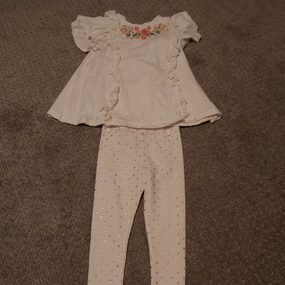 Tommy Bahama Top and legging set, white